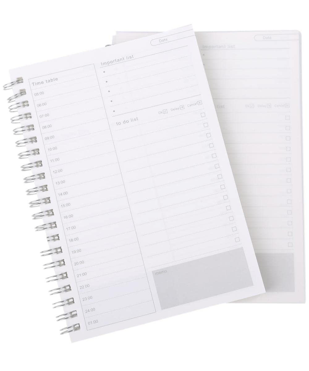 todo文房具まとめ売り Amazon | Chocople ToDoリスト スケジュール 一日 時間管理ノート